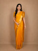 Mustard Yellow Solid Woven Design Kanchipuram Silk Saree