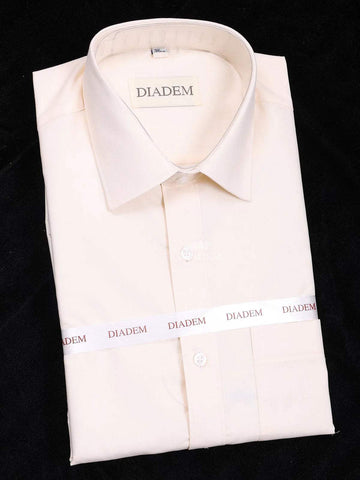 Sandal Cotton Plain Formal Full Sleeve Shirt - Diadem