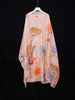Orange Straight Cut Salwar Suit for Women Adorned with Glitter and Flower Design with Dupatta - Diadem