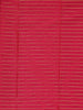 Maroon Pure Kanchipuram Silk Saree with Stripes Design on the Body with Zari Border