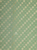 Green Art Silk Saree with Floral Grid Design on the Body with Designed Border - Diadem