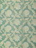 Light Green Art Silk Saree with Floral Design on the Body with Matching Border - Diadem