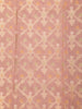 Onion Pink Art Silk Saree with Flower Geometric Design on the Body with Designed Border