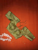 Green Silk Readymade Blouse adorned with Small Floral Motifs Design