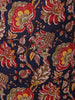 Navy Blue Floral Design Printed Cotton Salwar Suit - Diadem