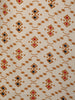 Cream Abstract Designed Casual Cotton Kurti