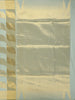 Olive Green checks Designed Semi Tussar Silk Saree
