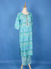 Sky Blue Cotton Printed Salwar Suit for Women