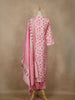 Pink Ikat Design Printed Cotton Salwar Suit