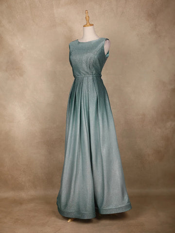 Green Ombre Glitter Bridesmaid Gown - Diadem