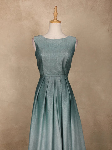 Green Ombre Glitter Bridesmaid Gown - Diadem