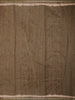 Taupe Brown Abstract Designed Semi Tussar Silk Saree - Diadem
