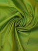 Parrot Green Solid Zari Border Kanchipuram  Silk Saree