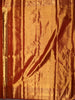 Antique Gold Floral Vine Zari Woven Design Pure Tissue Kanchipuram Silk Saree with Contrast Zari Border