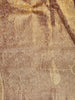 Antique Gold Floral Zari Woven Design Pure Kanchipuram Silk Saree with Zari Border