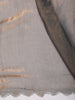 Antique Gold Grey Abstract Stone Embellished Design Crushed Fancy Saree with Designer Border