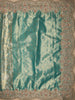 Antique Teal Green Floral Sequins and Zari Embroidered Design Tissue Banarasi Saree with Designer Border