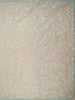 Aqua Blue Floral Sequins Embroidered Design Net Designer Saree