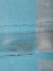Aqua Blue Floral Zari Woven Design Art Silk Saree