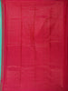 Aqua Blue Leaf Zari Woven Design Pure Kanchipuram Silk Saree with Self Border