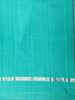 Aqua Blue Paisley Butta Zari Woven Design Pure Kanchipuram Silk Saree with Checks Zari Border
