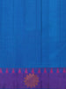 Aqua Green Brocade Woven Design Pure Kanchipuram Silk Saree