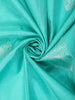 Aqua Green Butta Woven Kanchipuram Silk Saree