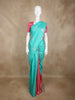 Aqua Green Butta Woven Kanchipuram Silk Saree