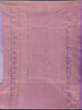 Aqua Green Checked Woven Design Pure Kanchipuram Silk Saree
