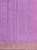 Aqua Green Checked Woven Design Pure Kanchipuram Silk Saree