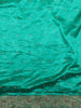 Teal Green Floral Zari Woven Design Banarasi Silk Designer Saree with Designer Border