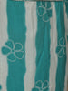 Aqua Blue Floral Design Printed Cotton Salwar Suit - Diadem