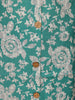 Aqua Blue Floral Designed Cotton Salwar Suit - Diadem