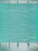 Aqua Blue Floral Woven Pure Kanchipuram Silk Saree - Diadem