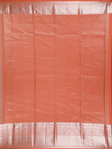 Aqua Green Floral Woven Pure Kanchipuram Silk Saree - Diadem