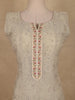 Ash Floral Design Georgette Palazzo Suit