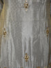 Ash Grey Sequins and Beads Embroidered Design Tissue Silk Sharara Suit with Dupatta