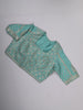 Ash Grey Striped Zari Woven Design Pure Organza Party Wear Saree with Contrast Designer Blouse