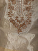 Ash and Champagne Gold Beads Embroidered Design Tissue Silk Palazzo Suit with Dupatta