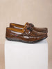 Dark Brown Casual Loafers for Boys - Diadem