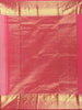Baby Pink Butta Woven Design Pure Kanchipuram Silk Saree with Zari Woven Border