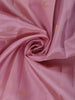 Baby Pink Floral Butta Design Pure Kanchipuram Silk Saree
