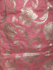 Baby Pink Floral Woven Design Silk Palazzo Suit with Dupatta