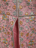 Baby Pink Floral Zari Embroidered Design Georgette Palazzo Suit with Dupatta