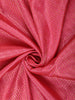 Baby Pink Geometric Zari Woven Design Pure Kanchipuram Silk Bridal Saree with Matching Floral Zari Border
