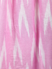 Baby Pink Ikat Printed Design Cotton Kurti