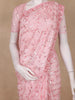Baby Pink Sequin Embroidered Design Georgette Saree