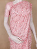 Baby Pink Sequin Embroidered Design Georgette Saree