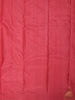 Baby Pink Solid Woven Design Pure Kanchipuram Silk Saree with Temple Zari Border