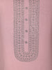 Baby Pink Stone Embellished Chiffon Salwar Suit with Dupatta